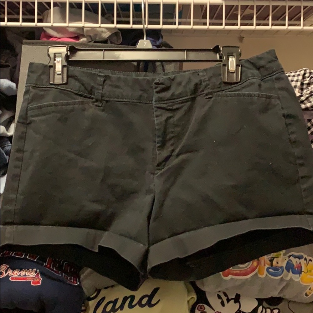 Black shorts